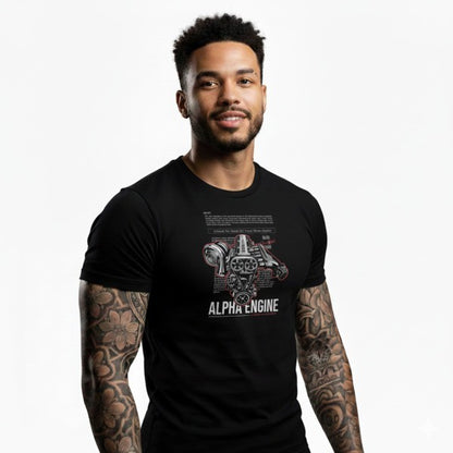 [ T-SHIRT ] 2JZ ALPHA ENGINE