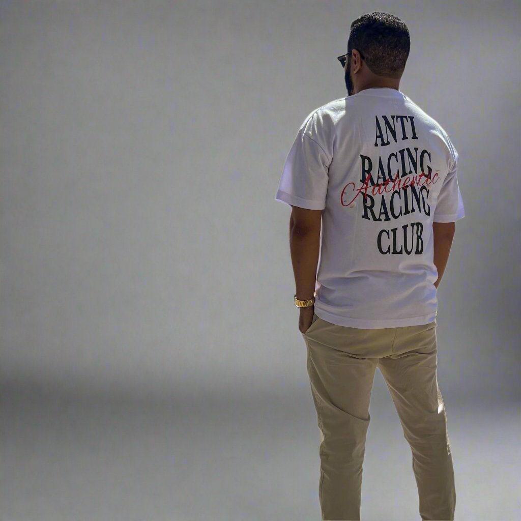 [ T-SHIRT - OVERSIZE ] ANTI RACING RACING CLUB