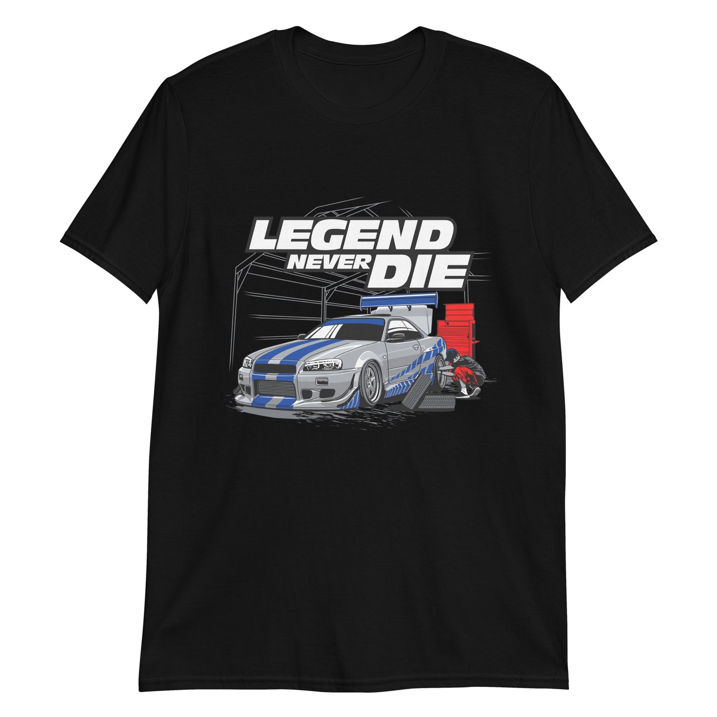 [ T-SHIRT ] Nissan R34 - Legends never die